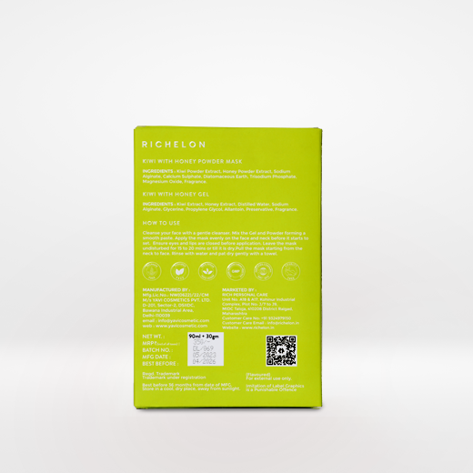 Divine Kiwi & Honey Rubber Masks