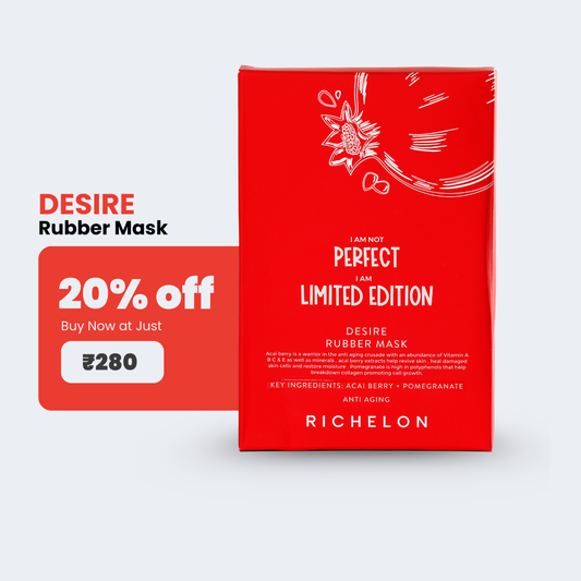 Desire Acai Berry and Pomegranate Rubber Masks