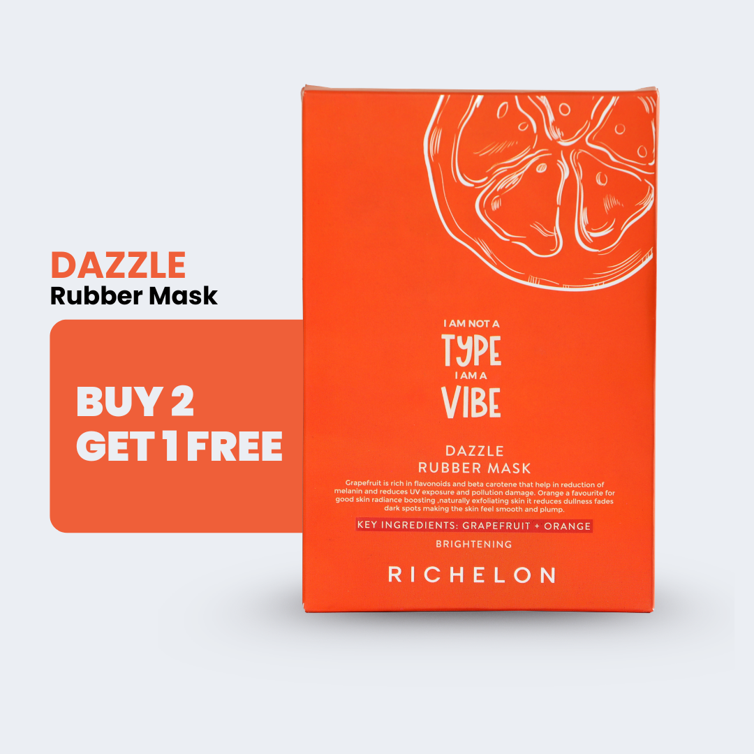 Dazzle Grapefruit & Orange Rubber Masks
