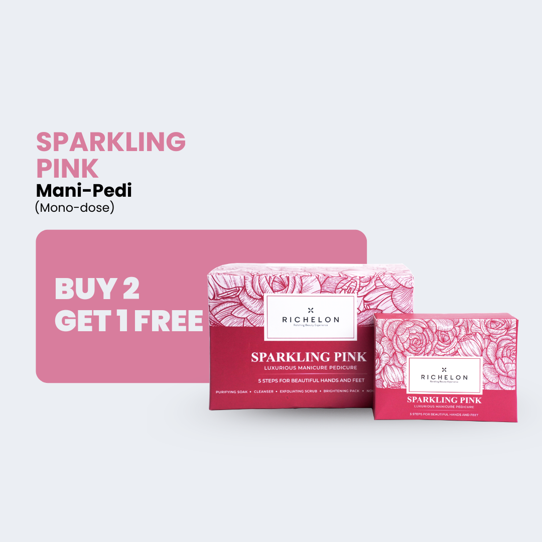 Sparkling Pink Mani-Pedi Monodose
