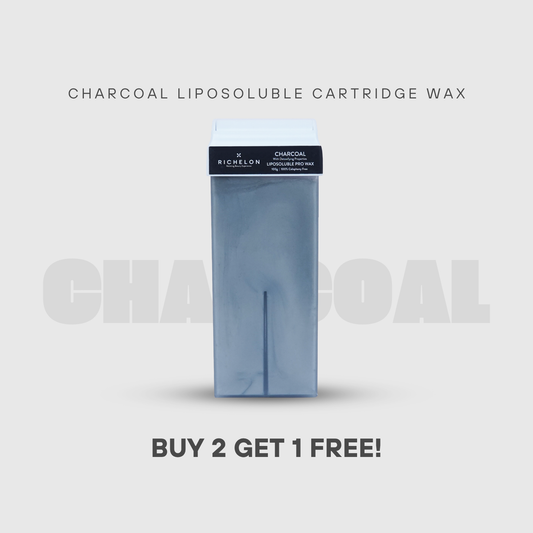 Charcoal Liposoluble Cartridge Wax (100g)