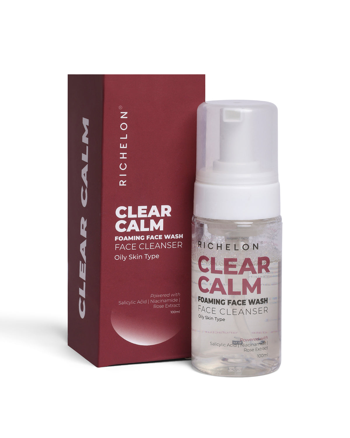 Richelon Clear Calm Foaming Face Cleanser for Oily & Acne-Prone Skin