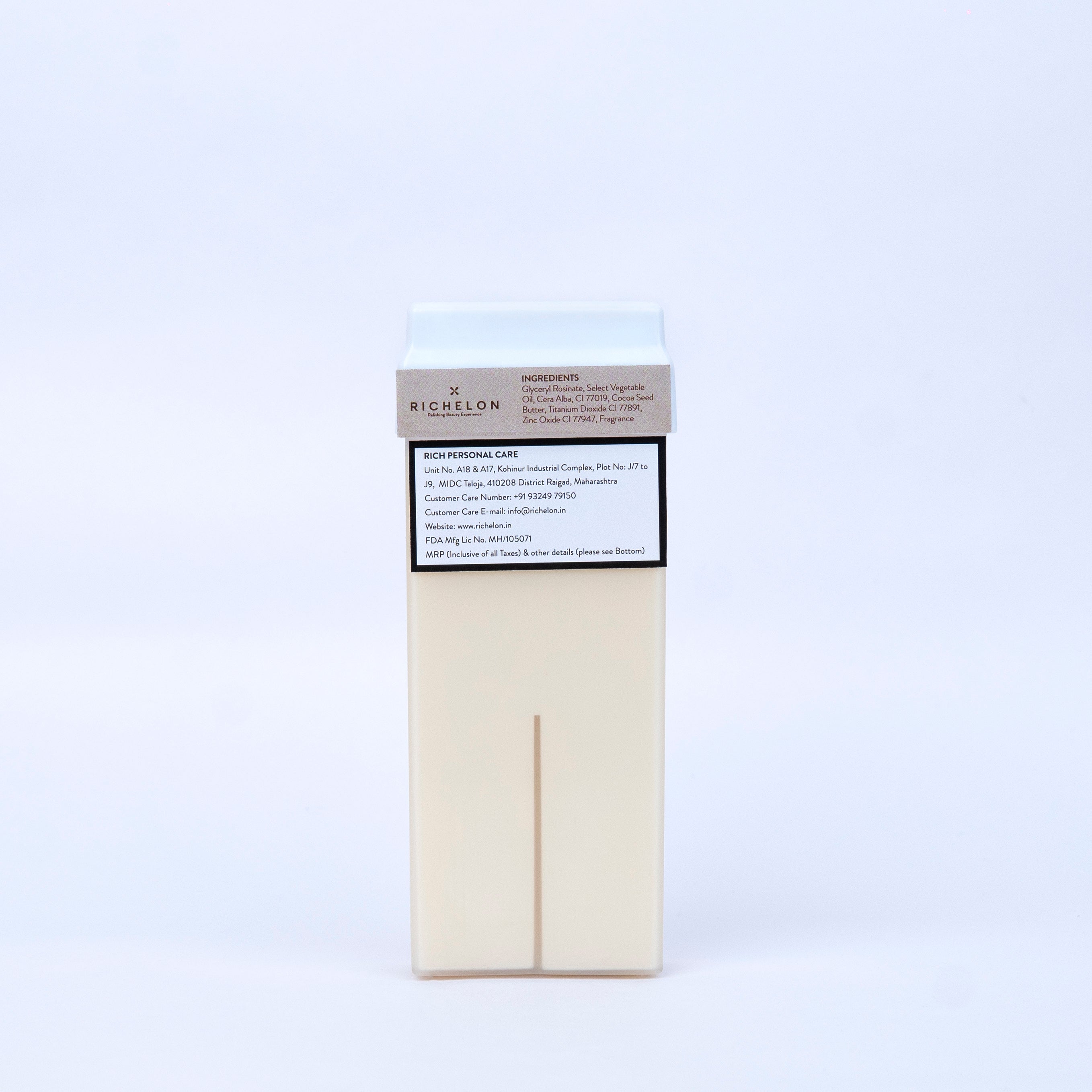 White Chocolate Liposoluble Cartridge Wax