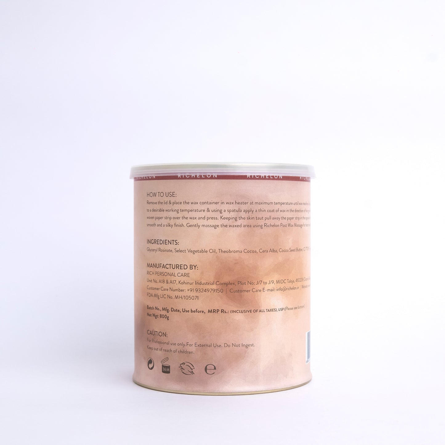 Dark Chocolate Liposoluble Pro Wax