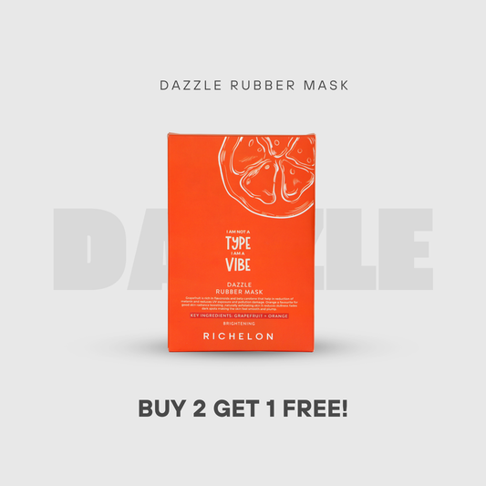 Dazzle Grapefruit & Orange Rubber Masks (120g)