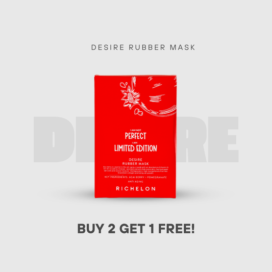 Desire Acai Berry and Pomegranate Rubber Masks (120g)