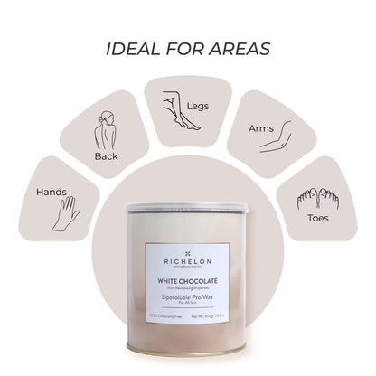 White Chocolate Liposoluble Pro Wax – 25% More Service