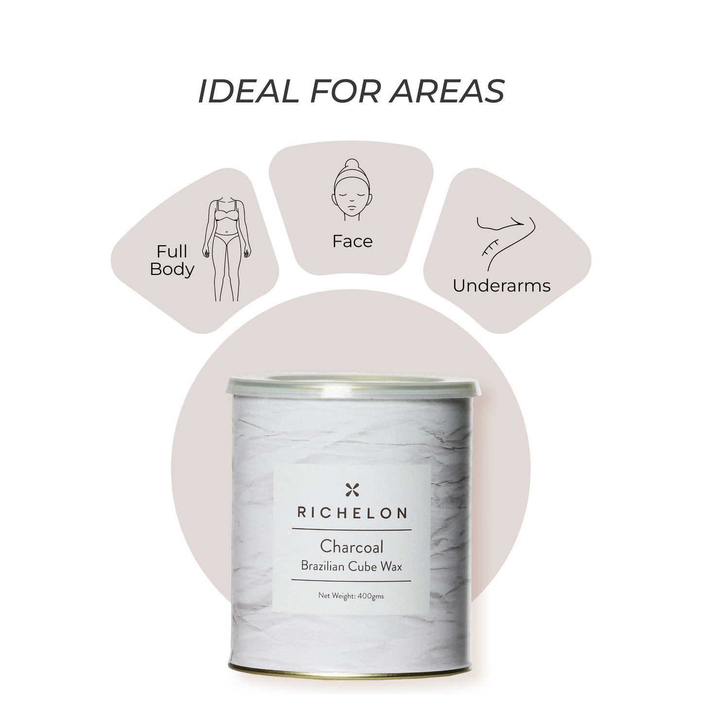 Charcoal Brazilian Cube Wax