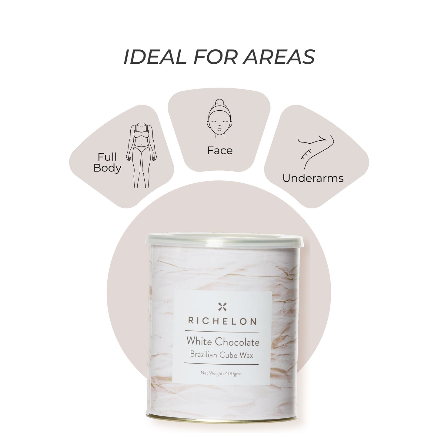 White Chocolate Brazilian Cube Wax