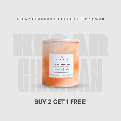 Kesar Chandan Liposoluble Pro Wax (800g)