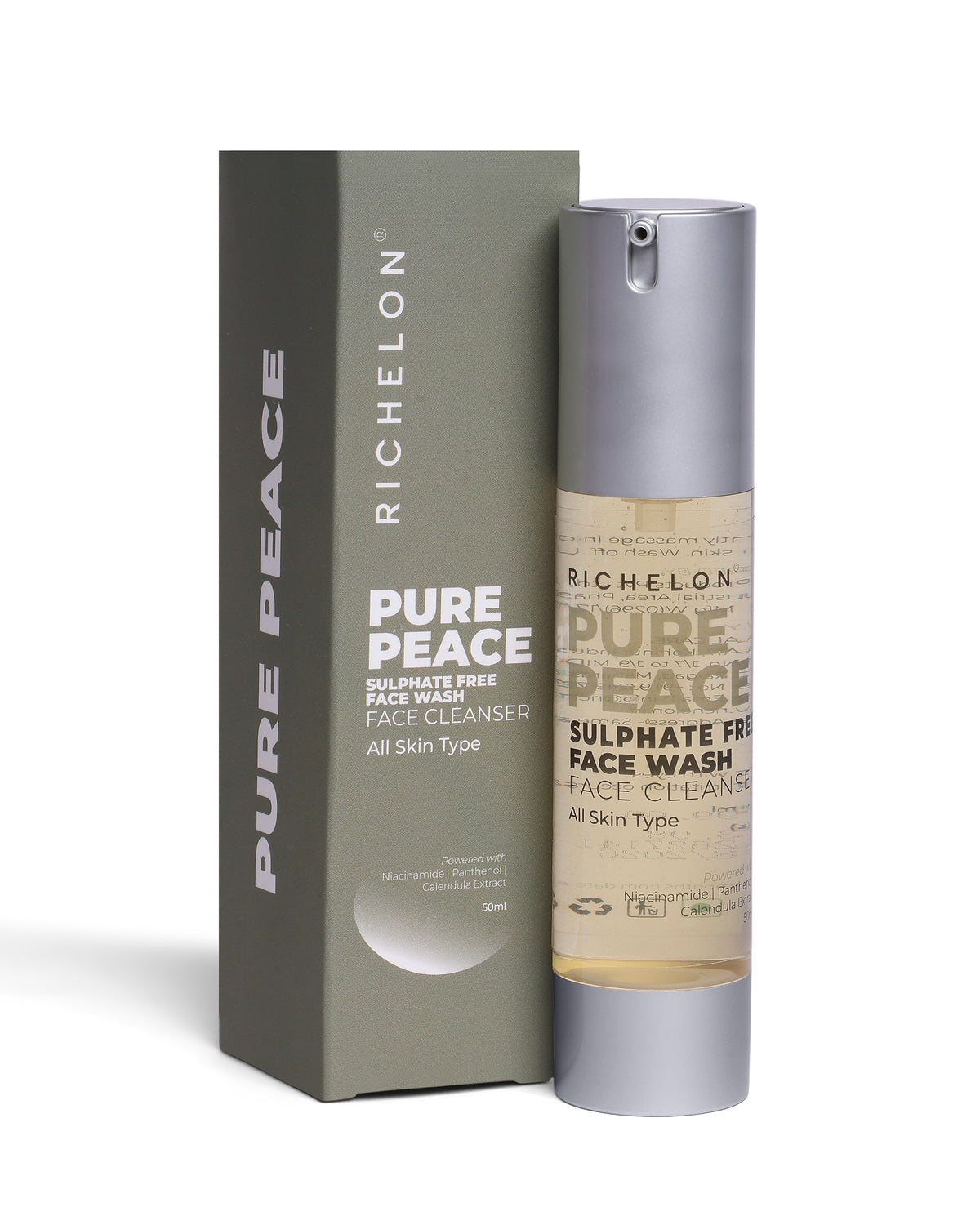 Richelon Pure Peace Sulphate-Free Face Wash for Gentle Daily Cleansing