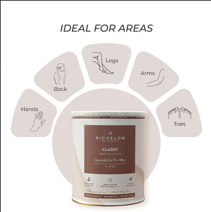 Classic White Chocolate Liposoluble Pro Wax (800g)