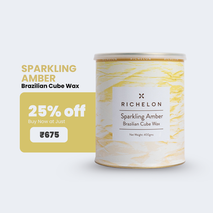Sparkling Amber Brazilian Cube Wax