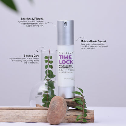 Richelon Time Lock Nourishing Face Moisturiser for Dry Skin