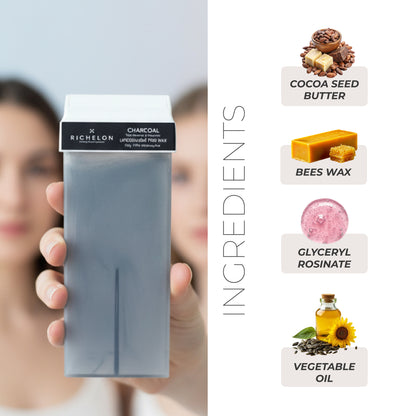 Charcoal Liposoluble Cartridge Wax