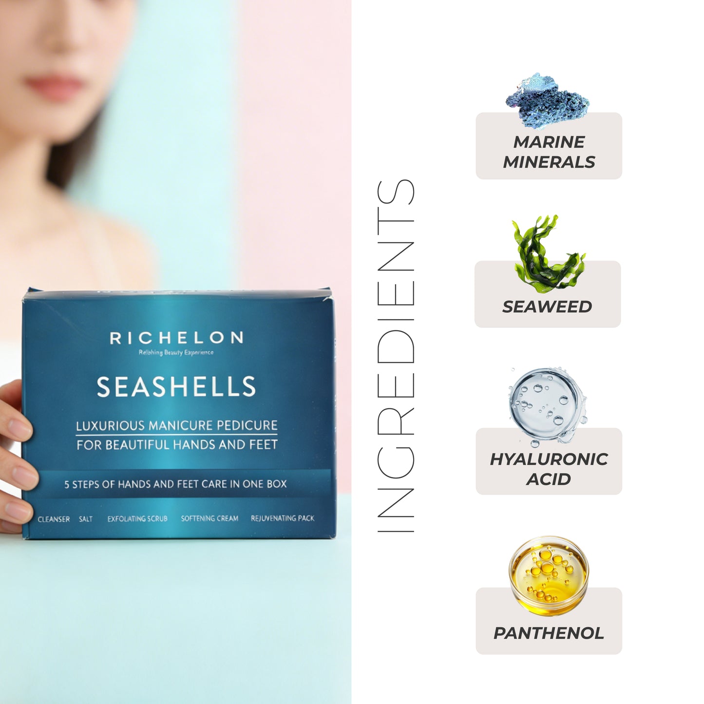 Seashells Mani-Pedi Kit