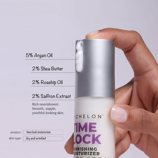 Richelon Time Lock Nourishing Face Moisturiser for Dry Skin